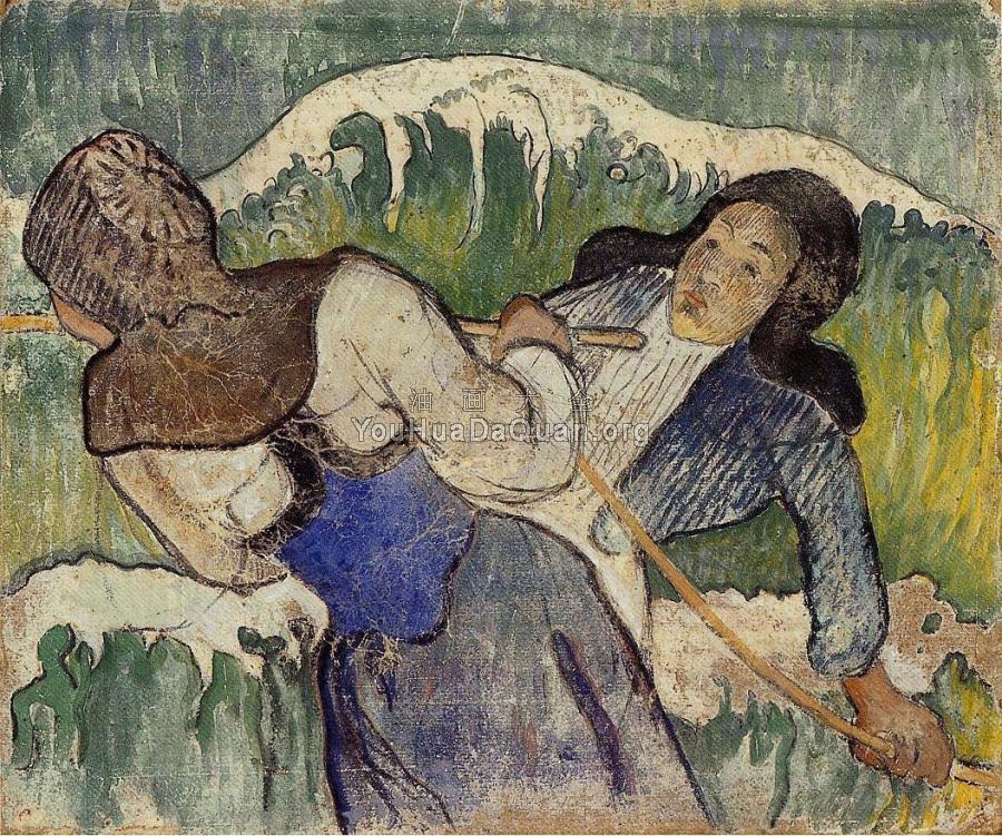 Kelp Gatherers - 保罗·高更